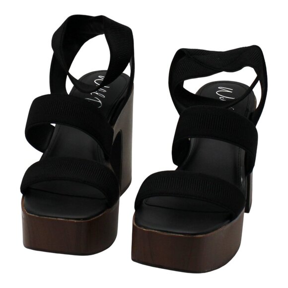 Scarlitt Womens Faux Leather Ankle Strap Sandals - Picture 3 of 8